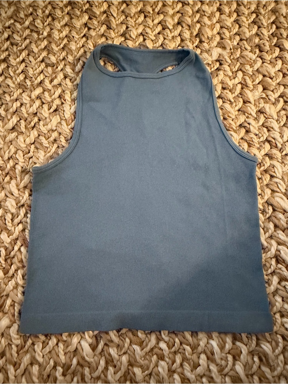 Free People Hayley Blue Racerback Ribbed
Tank - Picture 2 of 3